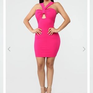 Pink Fashion Nova Dress
